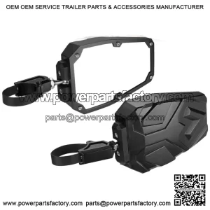 1.5"-1.875" UTV Side Mirrors for Polaris RZR Can Am X3 Honda Talon Pioneer Gator (For: John Deere Gator CS)