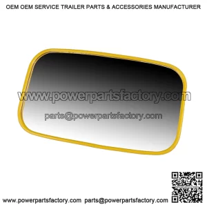 Rear View Mirror for John Deere Gator HPX XUV 550 560 590 625 835 Yellow (For: John Deere Gator HPX HPX815E)