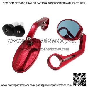 KAWASAKI Z125 Z250 Z300 Z400 Z650 Z800 Z900 RS Anti-Glare Sport Bar End Mirror