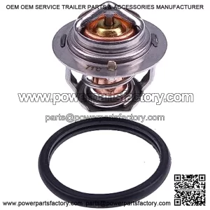 Thermostat M811895 Compatible for John Deere Tractor X495 X595 X740 X744 X748 X749 X750 X754 X758 1023E 1025R 1026R 2025R 2026R 2320 Gator Utility XUV850D XUV855E XUV865E
