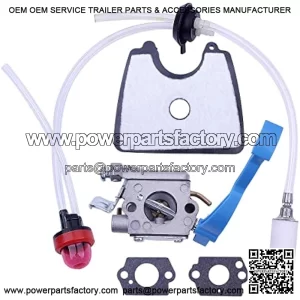 545081811 545112101 Carburetor with Air Fuel Filter Line Tune Up Kit for Husqvarna 125B 125BX 125BVX Leaf Blower parts for Zama C1Q-W37 581798001
