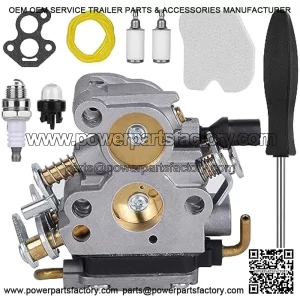 Carburetor for Husqvarna 235 235E 236 236E 240 240E Chainsaw Jonsered CS2234 CS2238 CS2234S CS2238S Replaces 574719402 545072601 Carb with Air Filter Fuel Line Filter