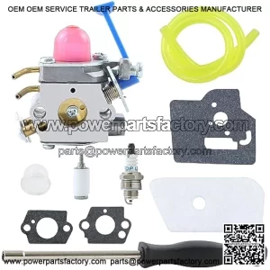128LD Carburetor for Husqvarna 128CD 128C 128L 128R 128RJ Trimmer Tune Up Kit Replaces Zama C1Q-W40A 545081848 Carb