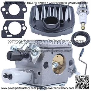 Carburetor Tune Up Kit For Husqvarna 357Xp, 359 Chainsaw For Zama C3 EL42, 505203001