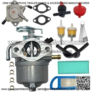 AM122006 Carburetor Fit for John Deere AM18740 AM121391 Gator 6X4 Worksite PC2387 32429 32256 32414 32429 Replace for Gator 4x2 Carburetor.With Air Filter and Fuel Pump