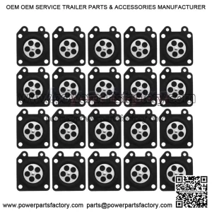 20 Pack Metering Diaphragm for WALBRO WA WT WTA WY WYJ WYK WYL WYM Carburetor