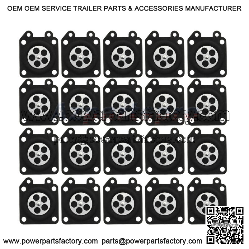20 Pack Metering Diaphragm for WALBRO WA WT WTA WY WYJ WYK WYL WYM Carburetor