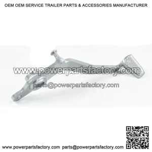 Rear Brake Pedal for Kawasaki Ninja650/Z650 EX650 (2017-2023) - Silver Finish