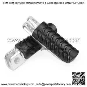 Kawasaki Z650/RS Z900 Ninja 650 Front Footrest Foot Pegs with Rubber Adapter