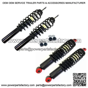 Full Set 4 Coil-Over Shock Absorbers Fit John Deere Gator HPX, HPX 615E 815E (For: John Deere Gator HPX HPX815E)
