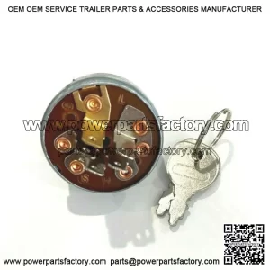 AM32318 For John Deere Starter Ignition Switch With Keys AM103286 JD 210 212 214