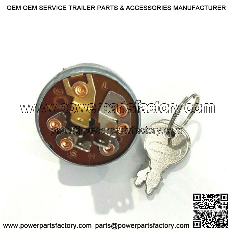 AM32318 For John Deere Starter Ignition Switch With Keys AM103286 JD 210 212 214