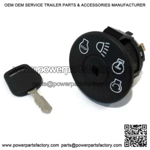 John Deere Mower Ignition Switch & Key L100, L120, L130, LA105, LA120