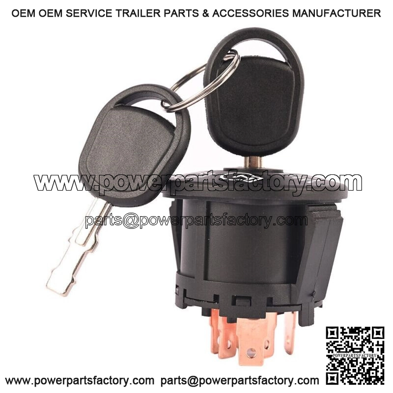 Ignition Switch For John Deere L100 L105 L107 L108 L110 L111 L120 L130 w/2 Keys - Image 3