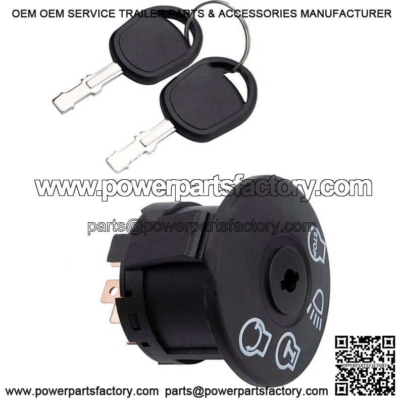 w/2 Keys Ignition Switch For John Deere L100 L105 L107 L108 L110 L111 L120 L130 - Image 2