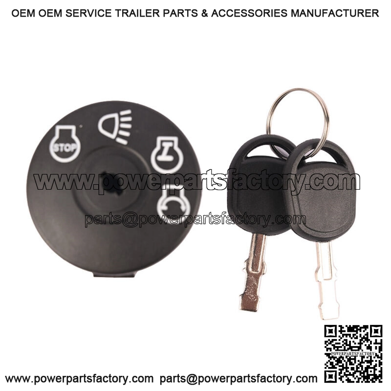 For John Deere L100 L105 L107 L110 L111 L118 L120 L130 2 KEY Ignition Barrel - Image 5