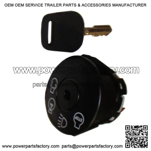 Ignition Switch & Key Fits John Deere Mower L100 L120 L130 LA105 LA120