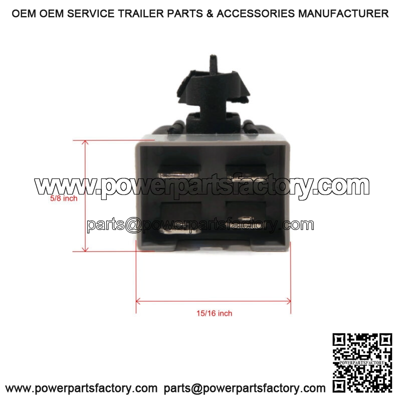 Plunger Interlock Switch for John Deere Gator TE, TH 6X4, TX, TX 4X2, TX Turf - Image 2