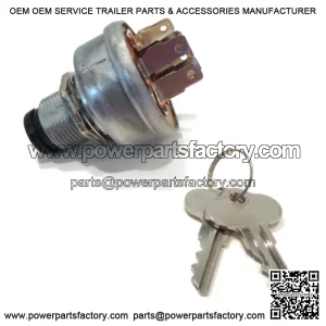 Starter with Keys for John Deere Gator RSX 850i, RSX 860i, TS 4X2, TX Mower
