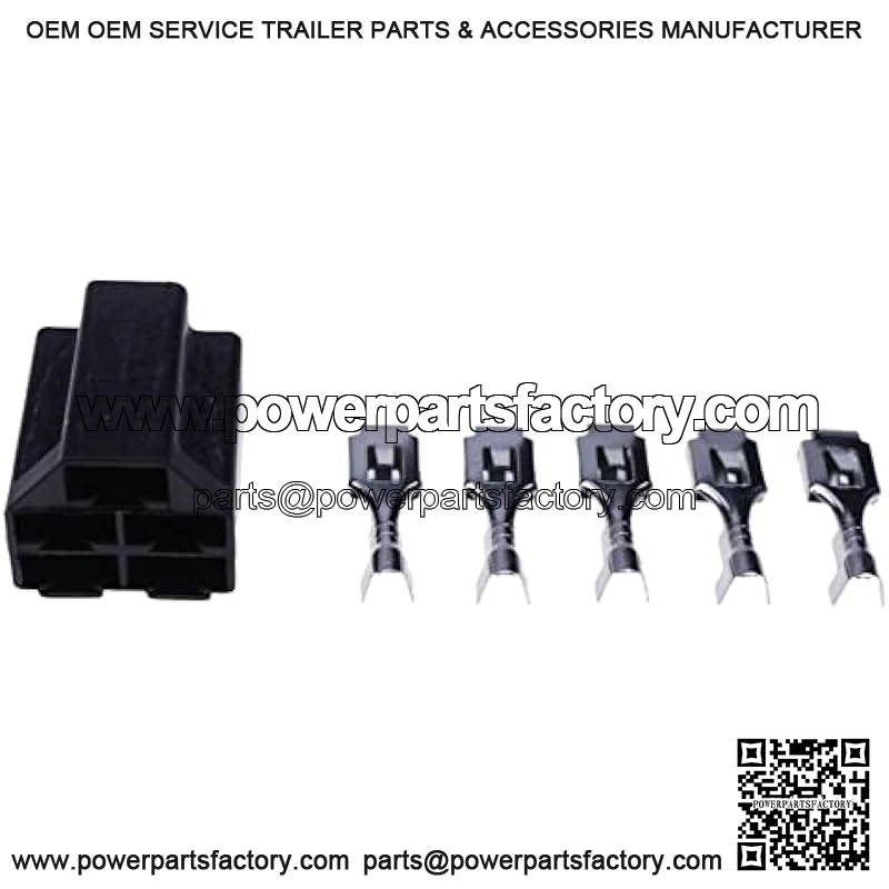M90206 Ignition Key Switch Connector with Terminals Compatible with John Deere EZTrak Ztrak Quiktrak Gator TCA22740 TCA15075 AM101561 - Image 2