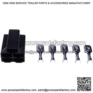 Ignition Key Switch Connector M90206 for John Deere TCA22740 TCA15075 AM101561 EZTrak Ztrak Quiktrak Gator Oregon 33-350