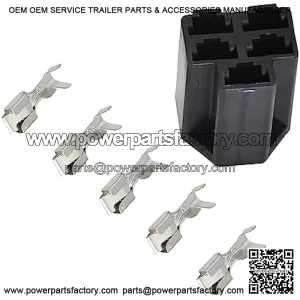 Ignition Key Switch Connector M90206 33-350 148699 23478 Compatible with John Deere TCA22740 TCA15075 AM101561 EZTrak Ztrak Quiktrak Gator