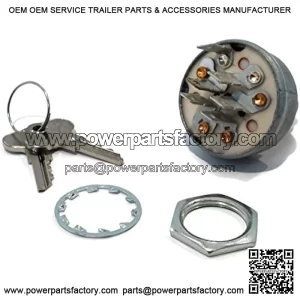 Ignition Switch w/Keys fit John Deere Turf 4x2 E-Gator 4x4 HPX Gas Diesel Gator