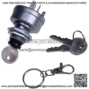 Starter Ignition Switch AM101561 TCA22740 AM107076 TCA15075 Compatible with John Deere 130 160 165 170 175 180 185 240 245 260 265 285 320 500