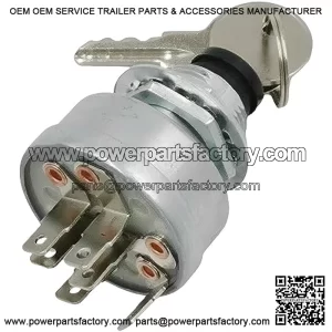 33-377 Ignition Key Switch AM101561 430-128 AM107076 for John Deere F910 F925 F930 RX73 RX75 RX95 SX95 SX75 SX95 STX30 STX38 130 165 170 175 180 185 1905 Mower