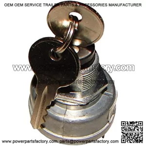 Ignition Switch w/Keys Fits John Deere 1200 1200A Bunker Rakes 800 V40 Aerators