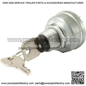 Replacement for Compatible with New Ignition Key Switch Fits John Deere 1200 1200A Bunker/Field Rakes