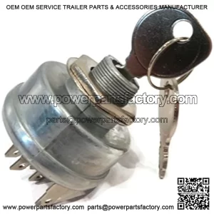 Compatible Ignition Switch with 2 Keys Replacement for Cub Cadet MTD 725-3163 725-3163A 725-3163P 925-3163