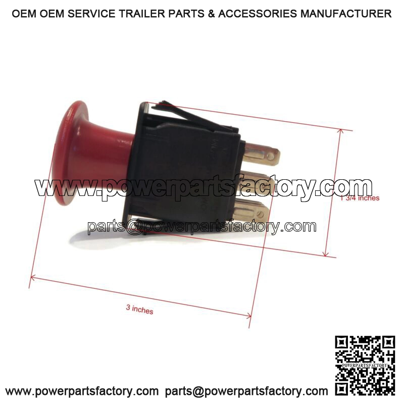 PTO Clutch Switch for 74706, 74721, 74722, 74726 TimeCutter SS 4225 Tractor - Image 2