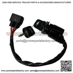 HONDA SXS500 PIONEER 500 SXS IGNITION SWITCH WITH KEYS NEW OEM 35100-HL5-A01