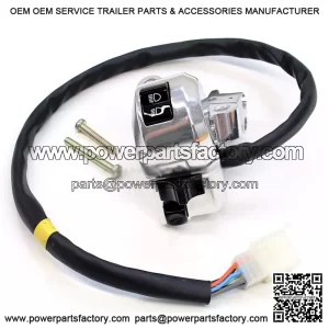 Honda Left Handlebar Switch Assembly 03-22 NPS50 /S Ruckus OEM Horn Turn Signal