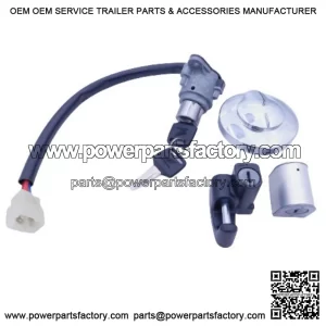 HONDA IGNITION SWITCH / KEYS FUEL CAP LOCK SET 2005-2009 HONDA VTX1300 OEM New