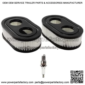 Air Filter & Spark Plug For Toro Lawn Mower Model 20353 w/ B&S 7.25 163cc Engine
