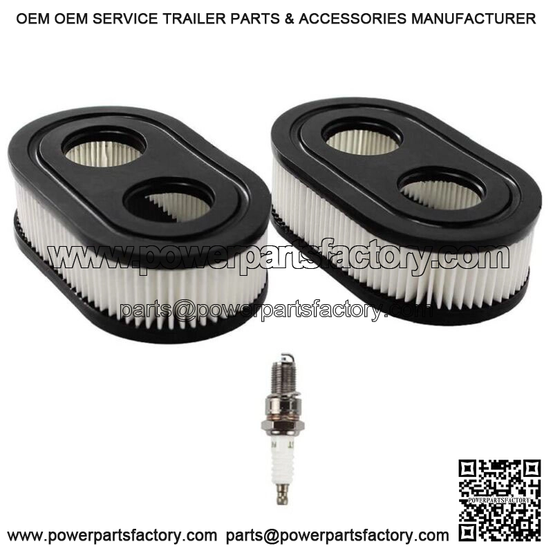 Air Filter & Spark Plug For Toro Lawn Mower Model 20353 w/ B&S 7.25 163cc Engine