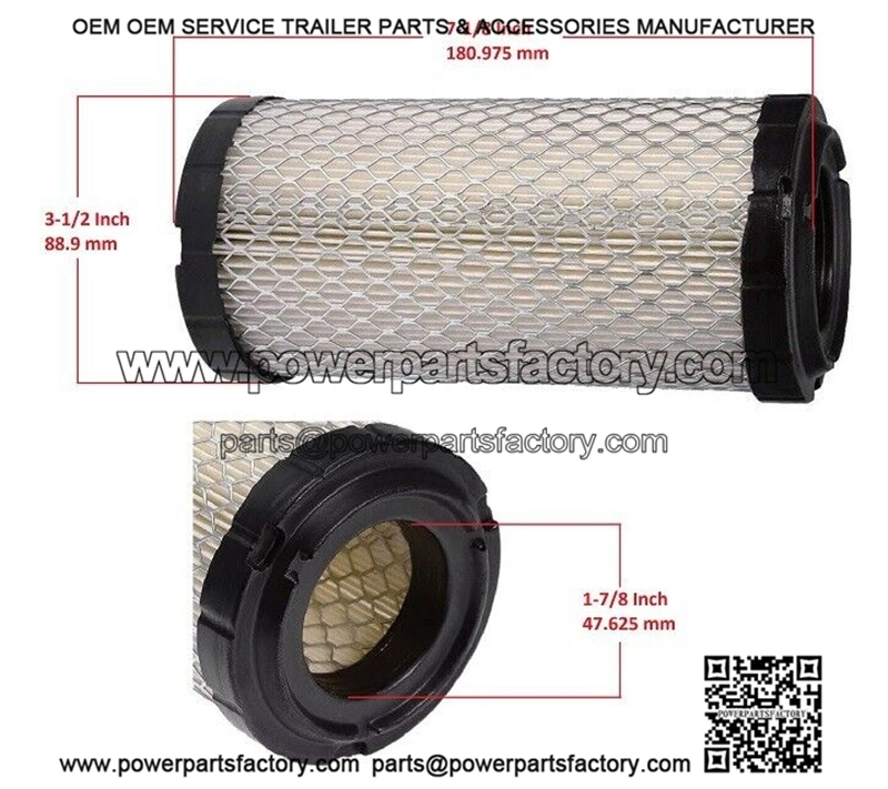 Inner Outer Air Filter for John Deere Gator HPX 4X2 4x4/ Gator CS/ Gator CX - Image 2
