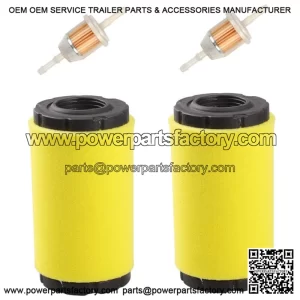 Air Filter for Craftsman LT2000, Z246 Z254 YTH2348 Mower (Pack of 2)