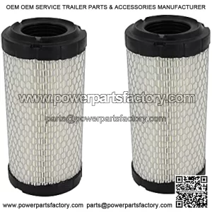 M113621 Air Filter Compatible with Baldwin RS3715 Fleetguard AF25550 John Deere M113621 NAPA6449 (Pack of 2)