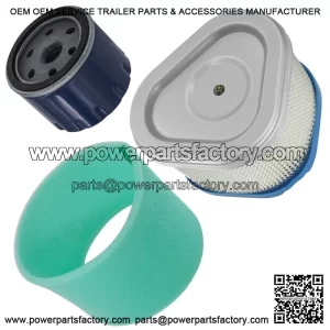 Air & Oil Filter For John Deere  LT133 LT150 LT155 LTR155 LTR166 LX255 STX30