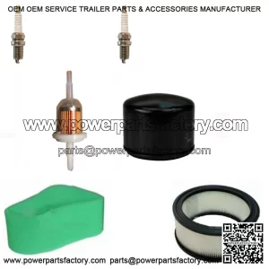 Tune Up Maintenance Service Kit Air Fuel Oil Filters Fits John Deere L130