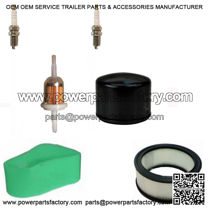 Tune Up Maintenance Service Kit Air Fuel Oil Filters Fits John Deere L130