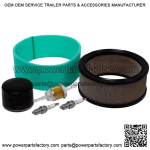 Tune Up Kit Oil Air Filter Kit for John Deere L130 G100 G110 SABRE 2554