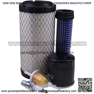New LG248 Maintenance Filter Kit Compatible with JD Gator XUV Turf CS CX TS Gas Kawasaki Engines