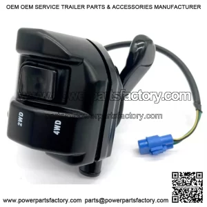 KAWASAKI THROTTLE LEVER W/ 4WD SWITCH PRAIRIE 360 650 700 New 39074-0011