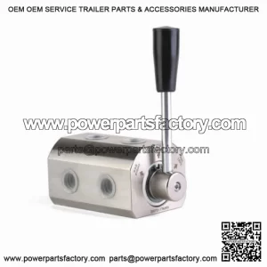 Hydraulic 6-Way Diverter Valve with Steel Body - Selectable Flow Control for Tractor/UTV Systems