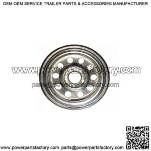 14" 5-Lug Galvanized Modular Trailer Wheel Rim