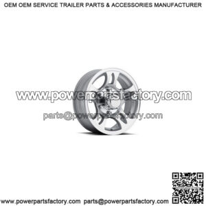 14" Aluminum Split Spoke 5-Lug Trailer Wheel (5.5" Width)